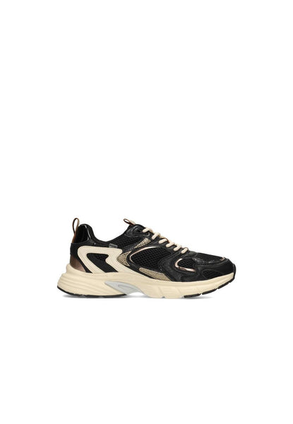 Poelman - Lola Sneaker - Black/Beige