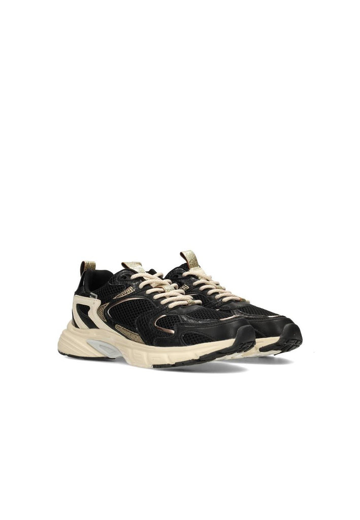 Poelman - Lola Sneaker - Black/Beige