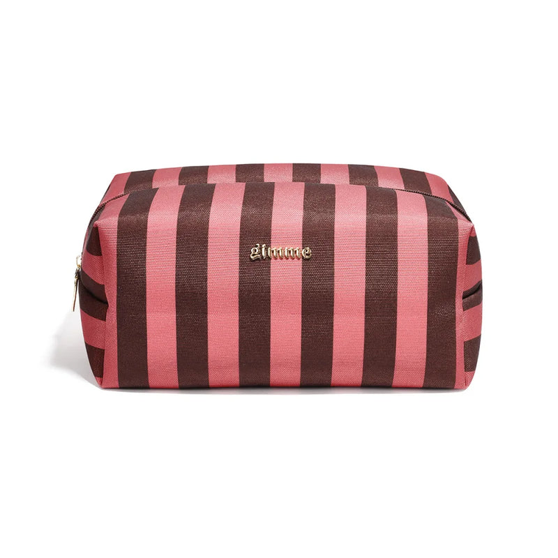 Make-up tas in roze-bruin voor dames