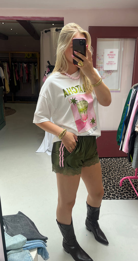Tee Matcha - White - One Size