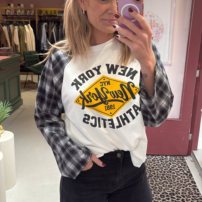 NY longsleeve voor dames