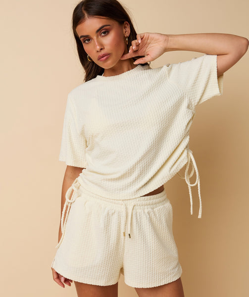 HeyB - Nova Shorts - Cream