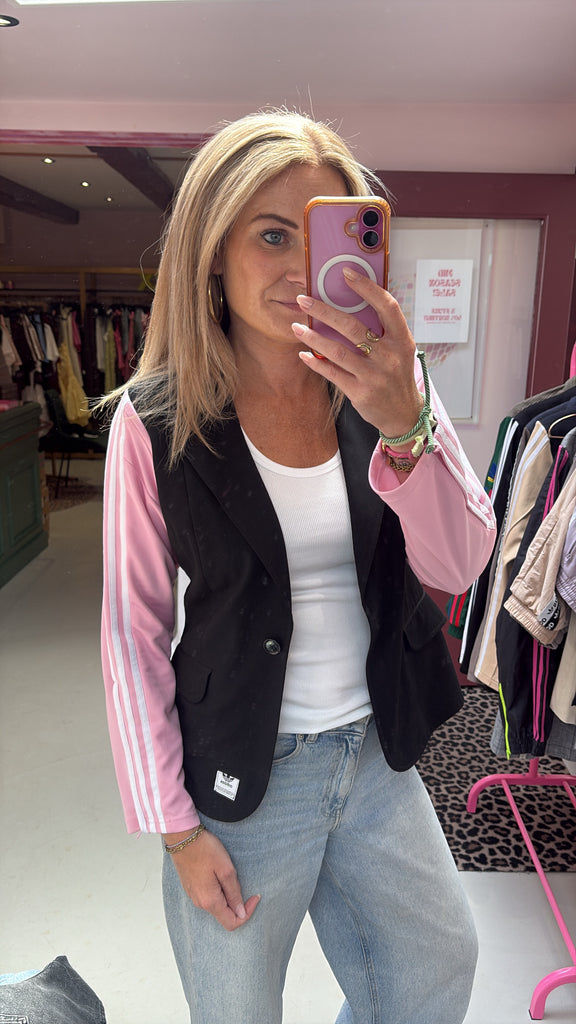 Custom Adidas Blazer Pink