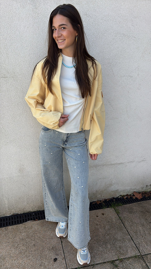 Jeans Jack Studs - Light Denim