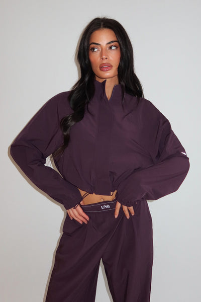 Unique The Label - Gigi Jacket - Deep Berry
