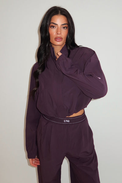 Unique The Label - Gigi Jacket - Deep Berry