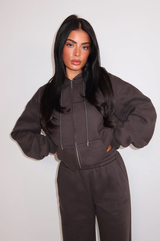 Unique The Label - Nyla Vest - Charcoal