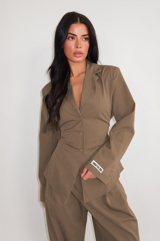 Unique The Label - Rosie Blouse - Olive