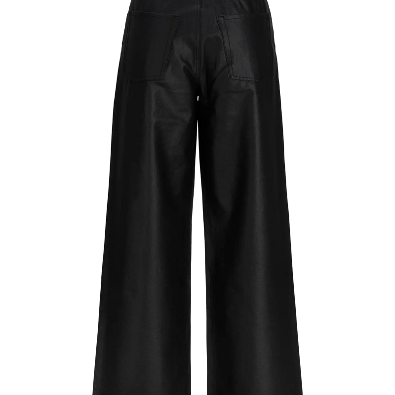 JJXX Zoe Cammie coated broek in zwart voor dames - foto 2